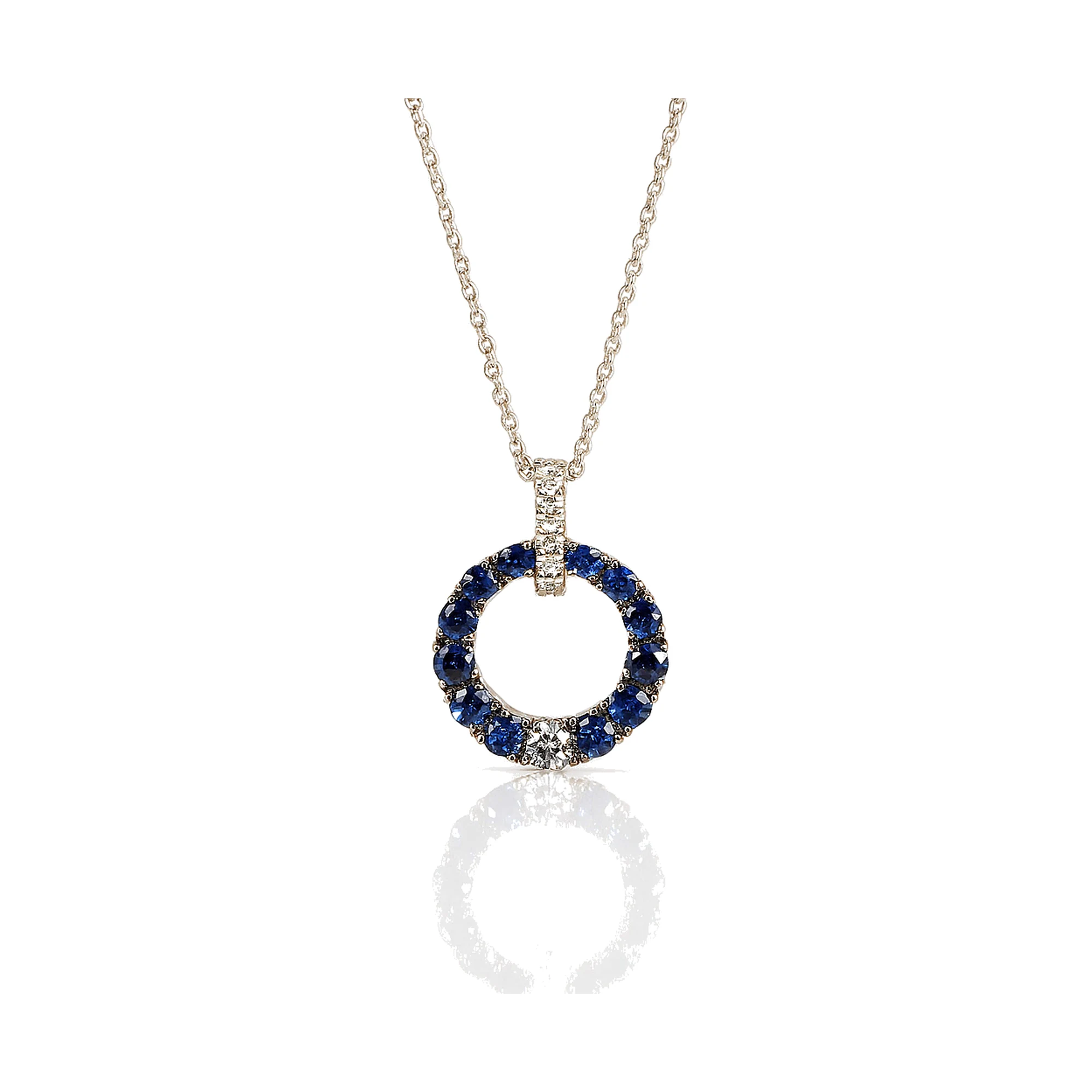 Colgante de oro con diamantes