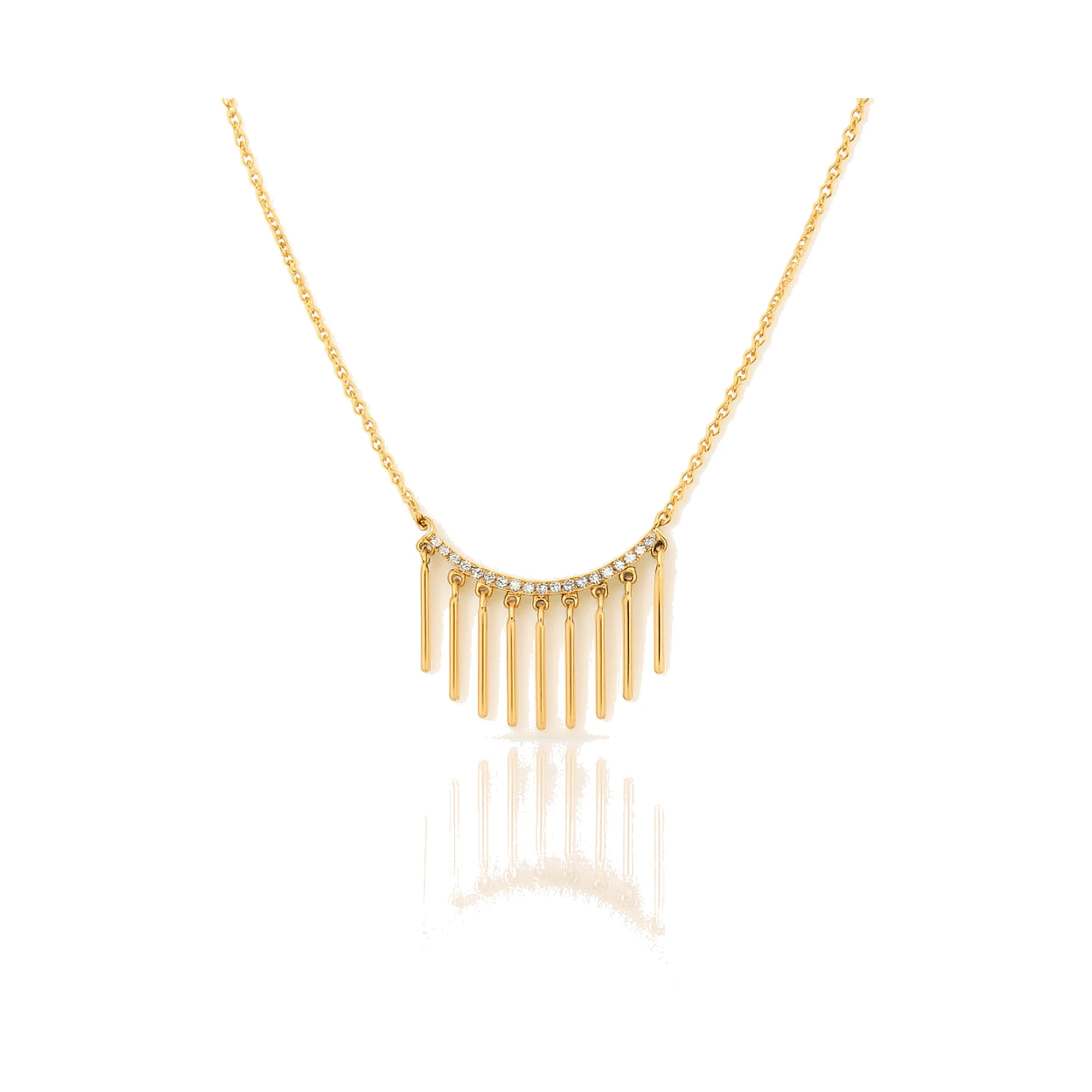 Colgante de oro con diamantes