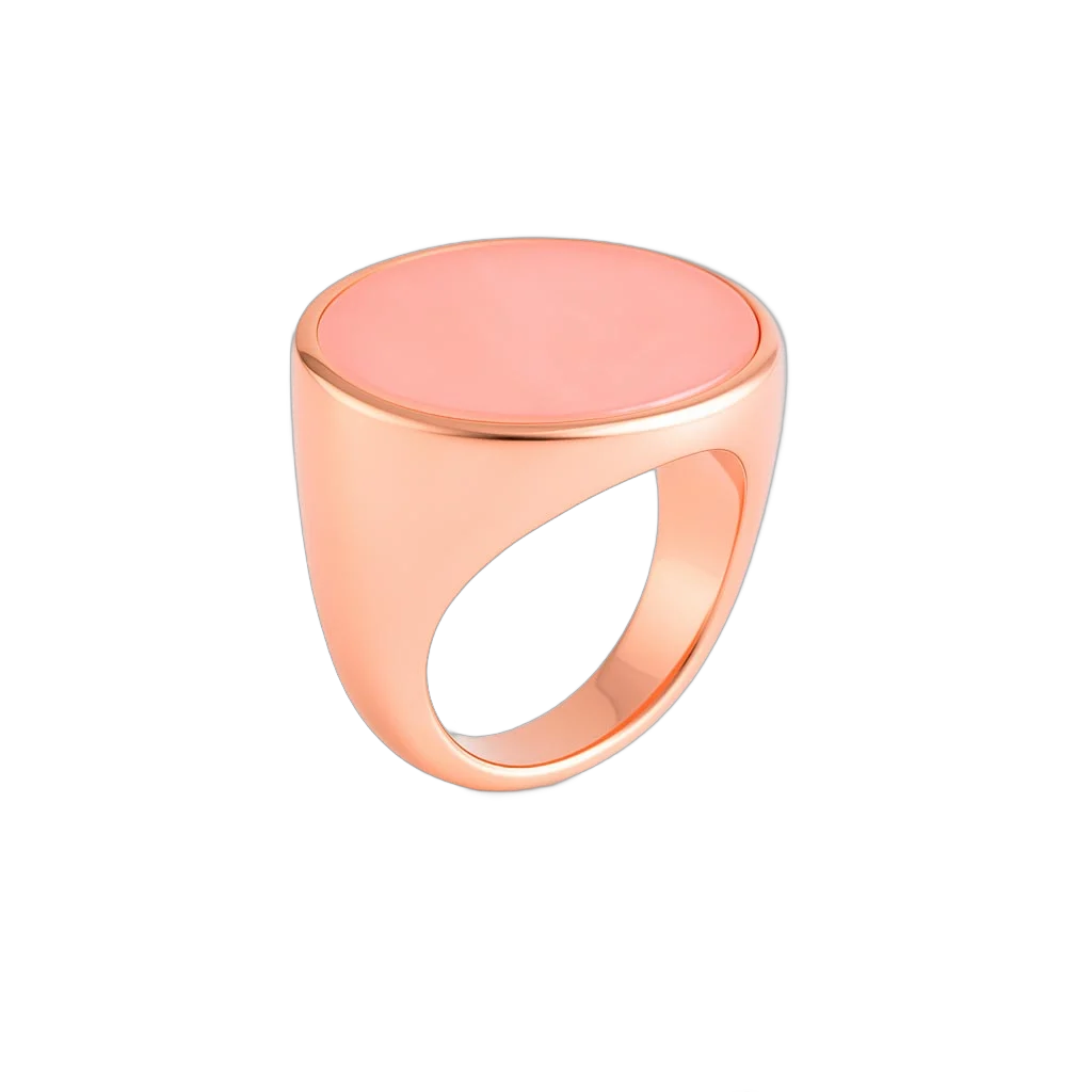 Anillo oro madreperla