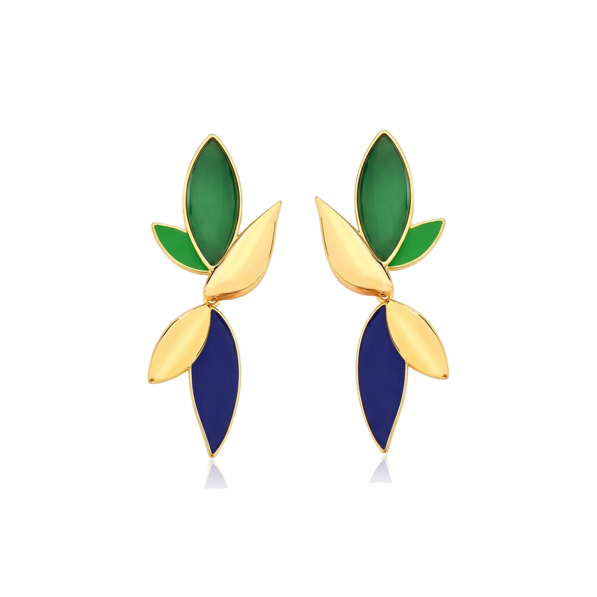 Pendientes Largos Colorido