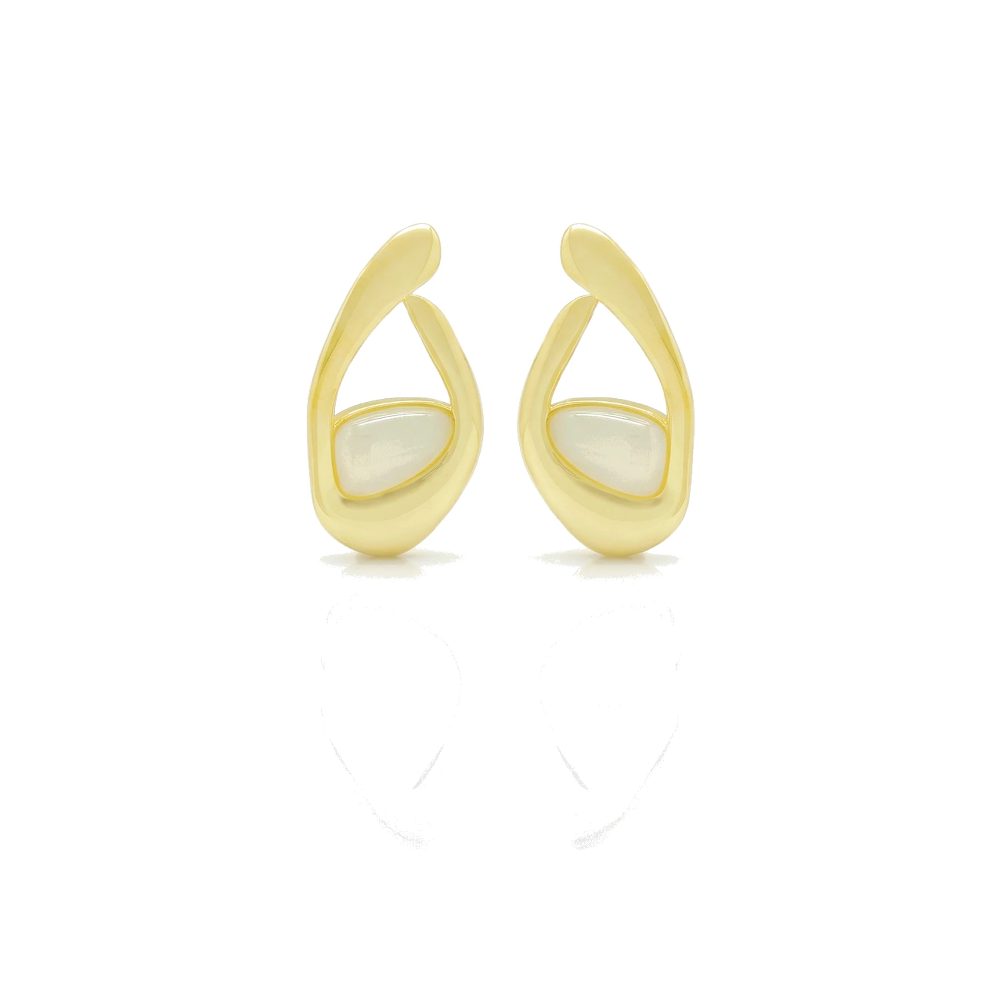 Pendientes Cortos Madreperla