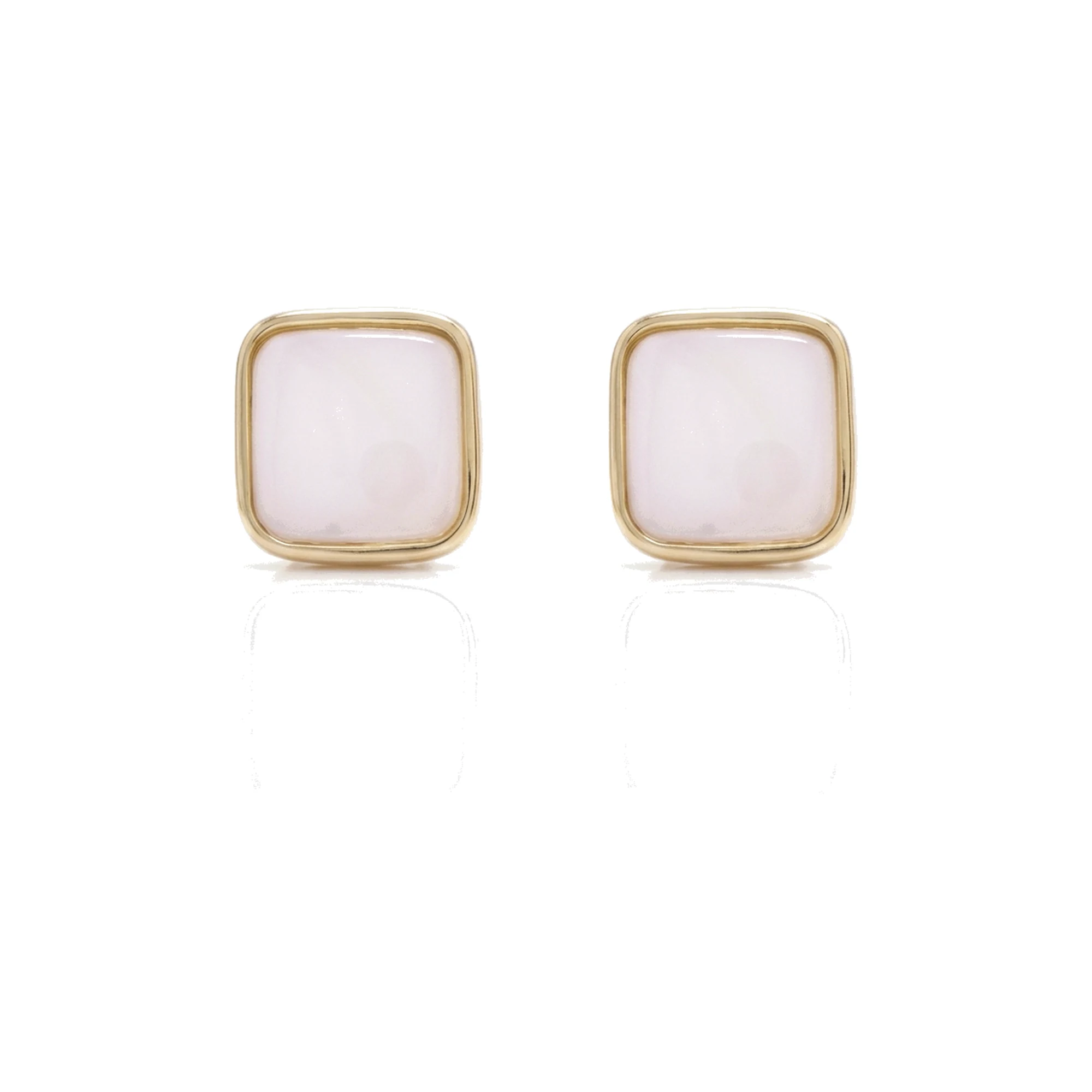 Pendientes Cortos Porcelana