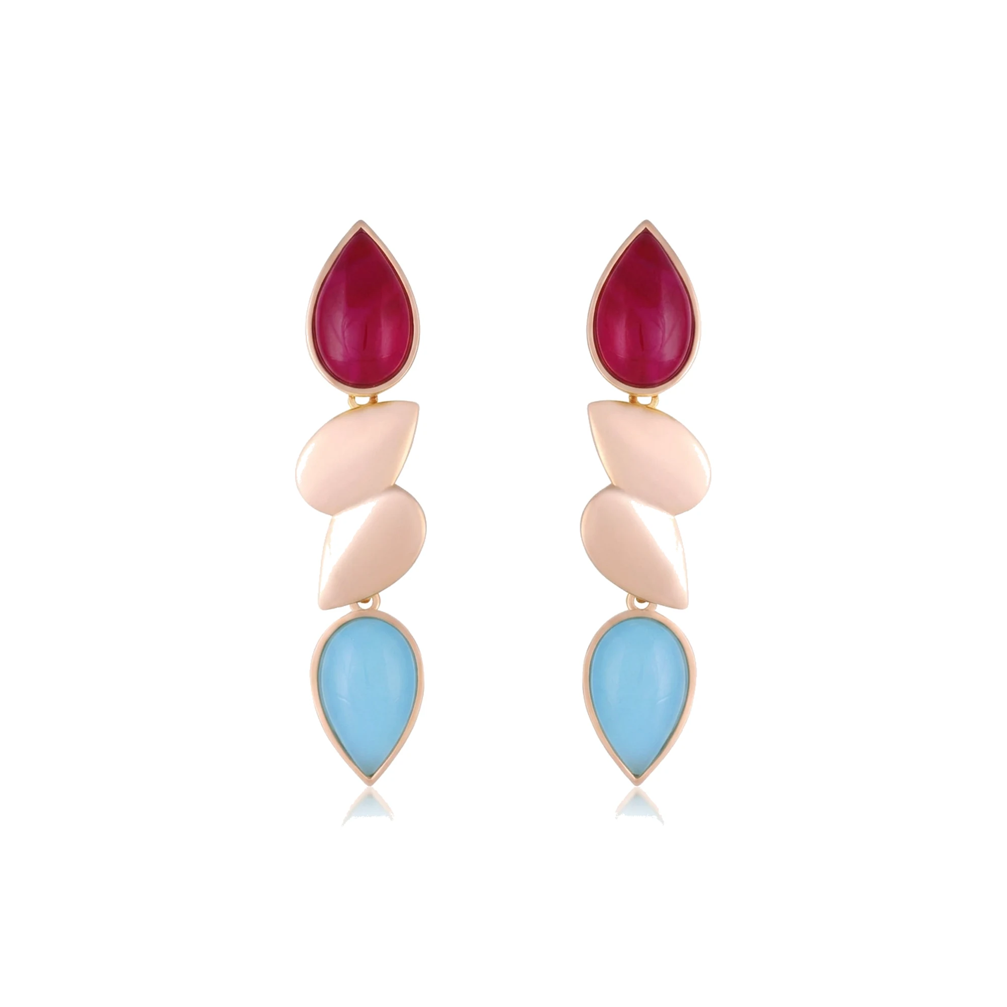 Pendientes Largos Colorido