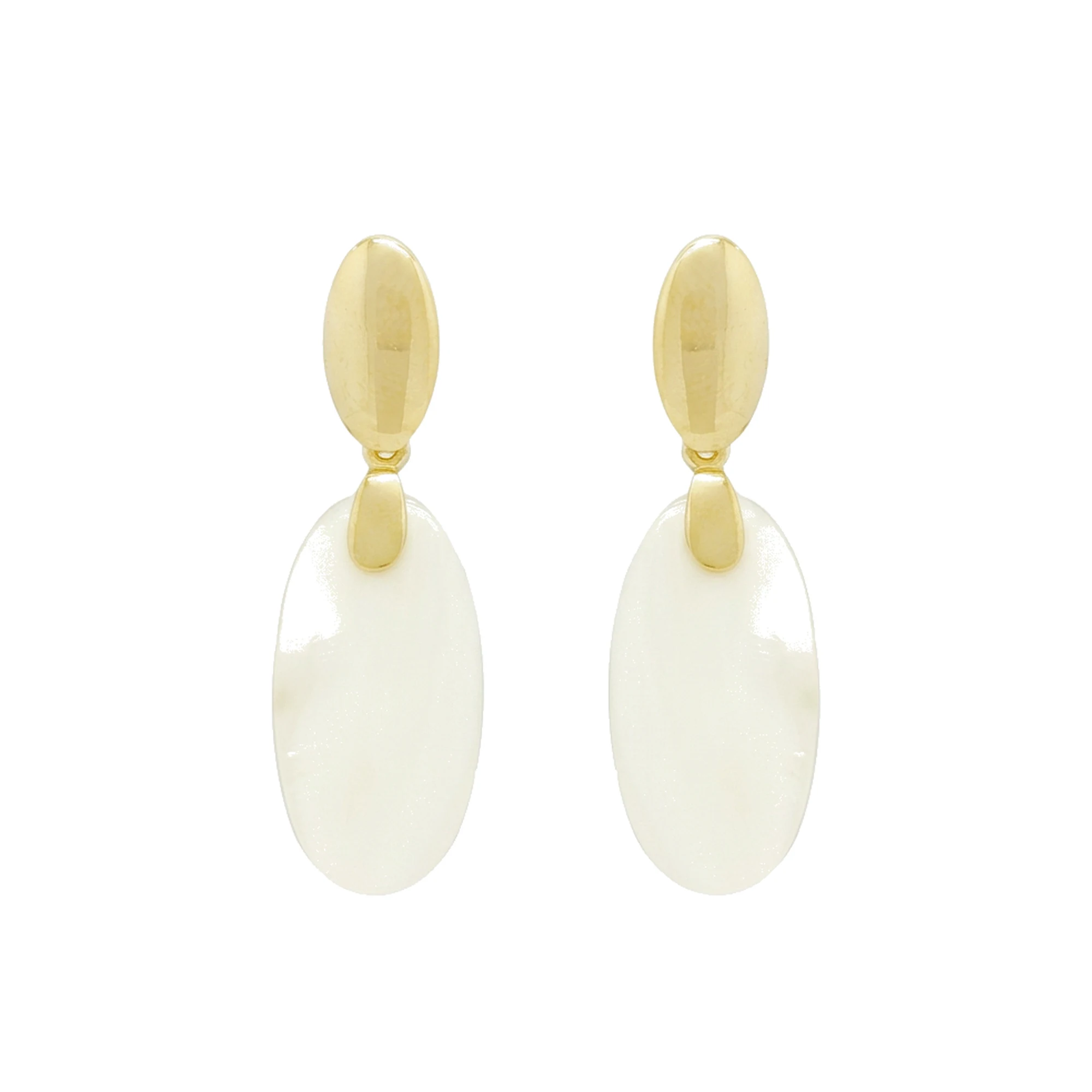 Pendientes Cortos Madreperla