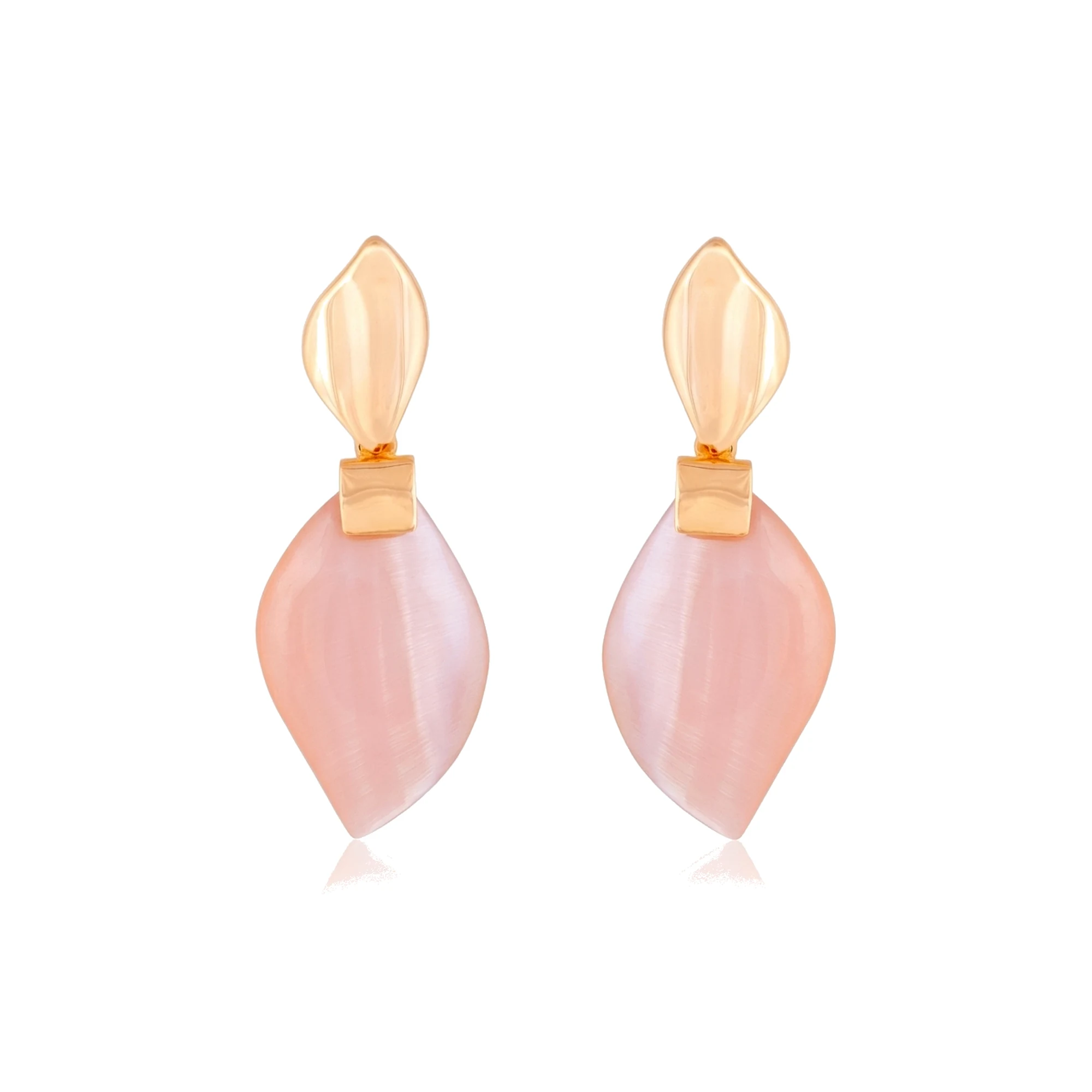Pendientes Largos Aguamarina