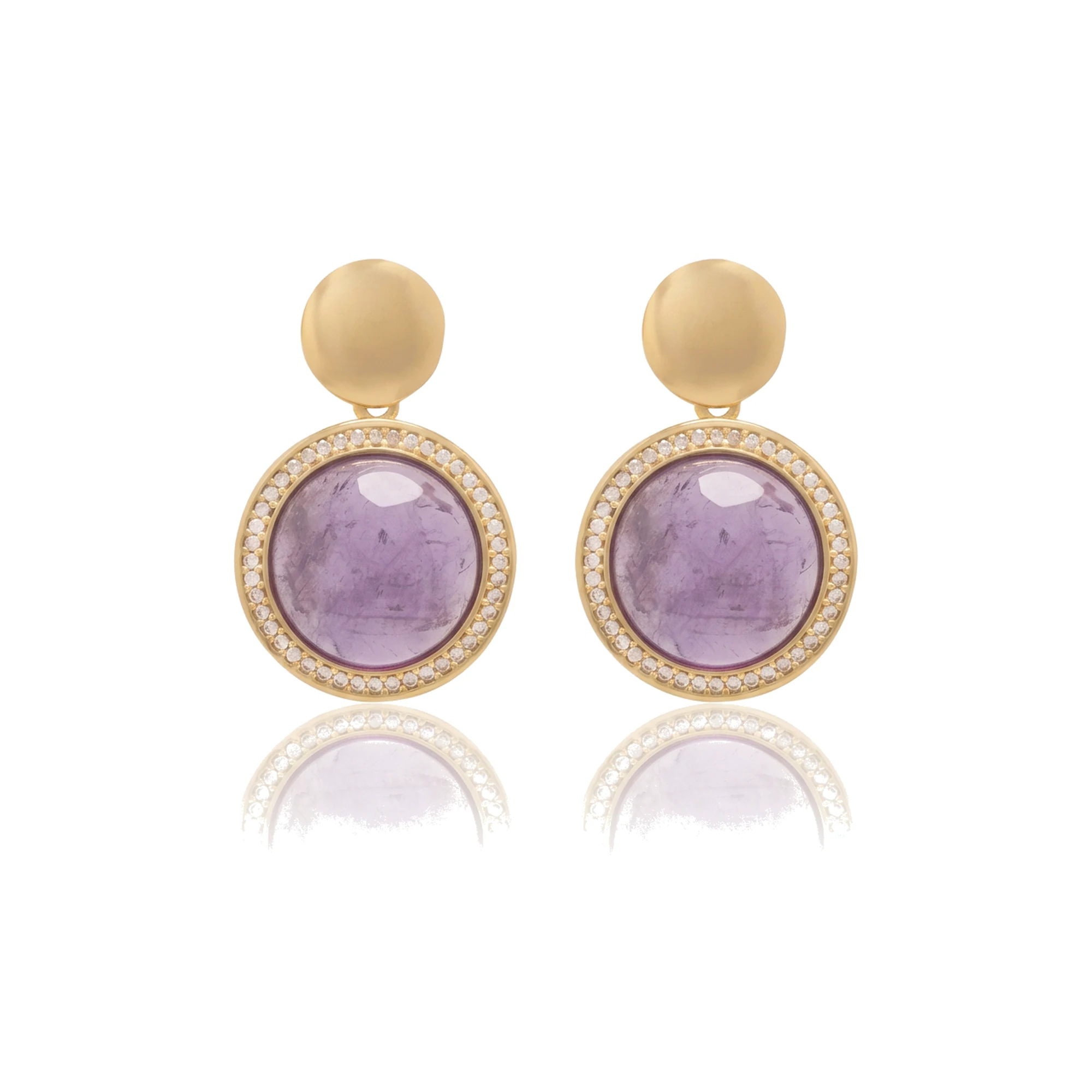 Pendientes Largos Howlita Turquesa
