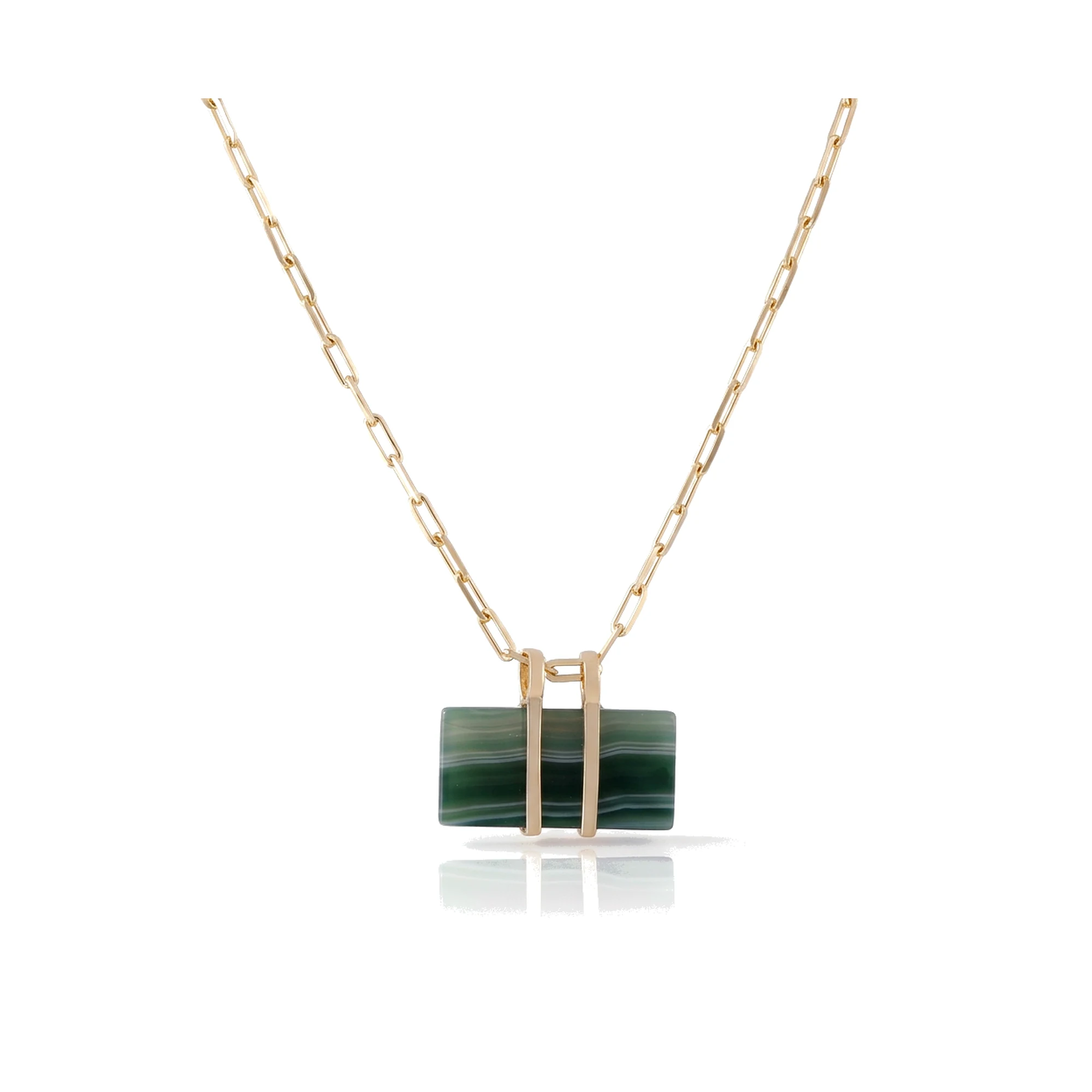 Colgante Ágata Verde