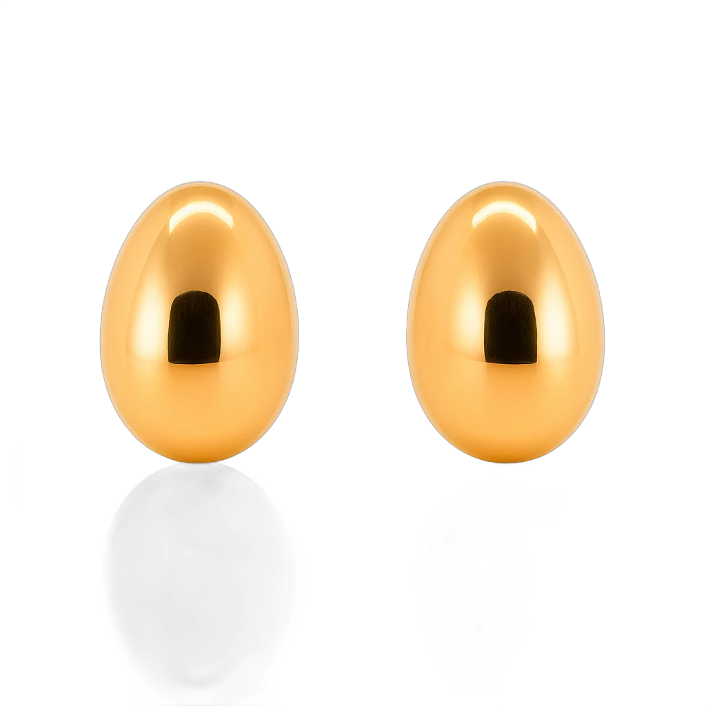 Pendientes oro rosa