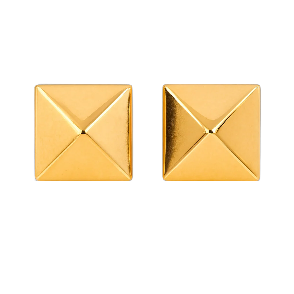 Pendientes oro rosa