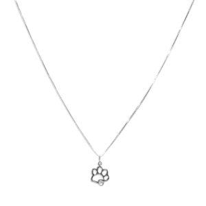Colgante en oro blanco con brillantes