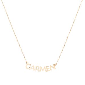 Collar "Carmen" en oro amarillo