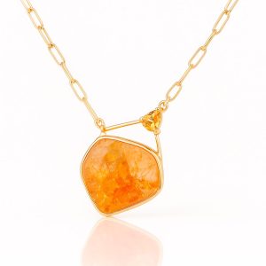 Collar citrino