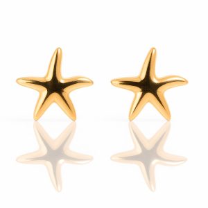 Pendientes oro rosa