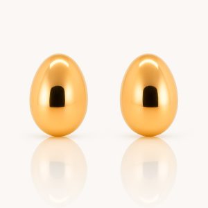 Pendientes oro rosa