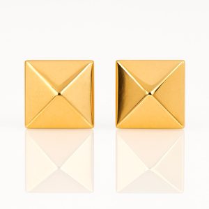 Pendientes oro rosa