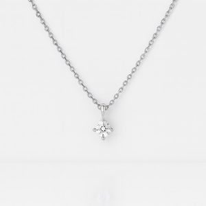 Colgante de oro con diamantes