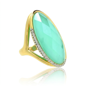 Anillo Ágata Verde