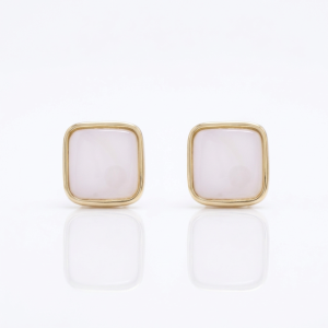 Pendientes Cortos Porcelana