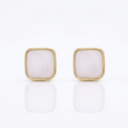 Pendientes Cortos Porcelana