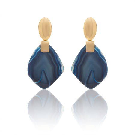 Pendientes Largos Porcelana