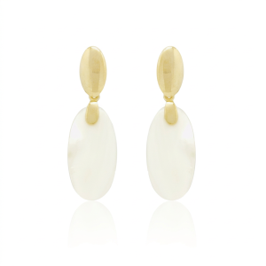 Pendientes Cortos Madreperla