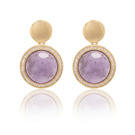 Pendientes Largos Howlita Turquesa