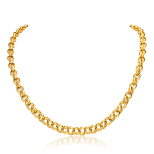 Collar Drusa Platino Maxi