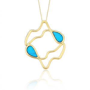 Collar Howlita Turquesa